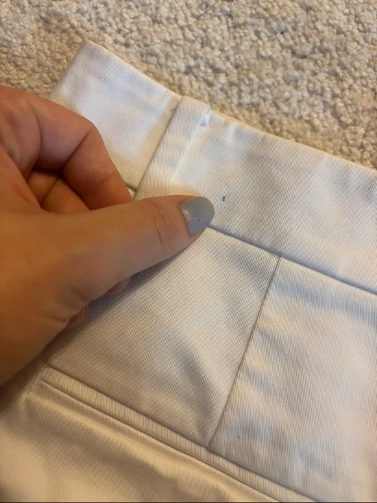 Ann Taylor White Tailored Bermuda Shorts - Picture 8 of 8